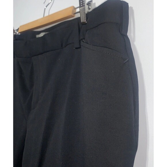 Eddie Bauer Pants Womens 20W Black StayShape Twill Curvy Fit Dress Work NWT - Picture 3 of 9